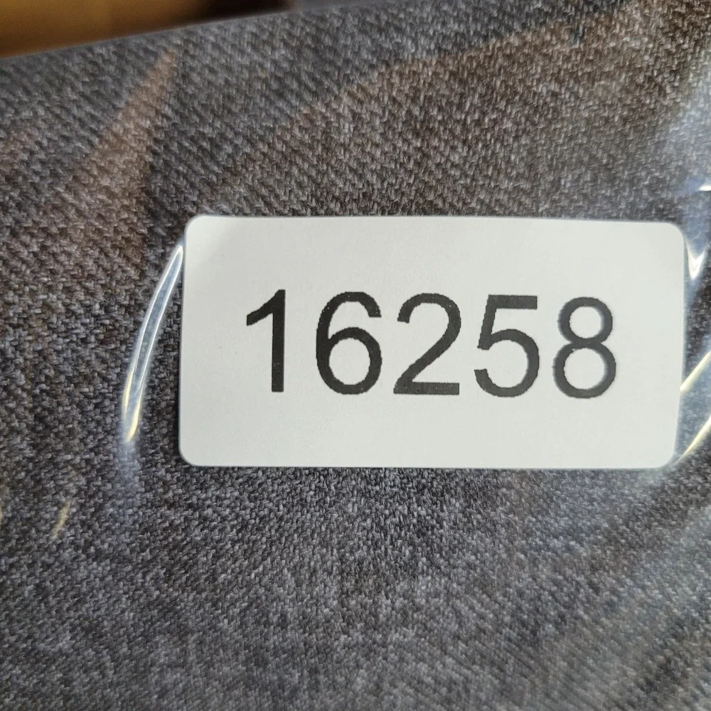 Wrangler Men 38x30 Heather Gray Polyester Wrancher Dress Pants Boot Jeans 82HG